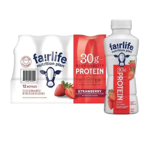 Fair Life Nutrition Plan High Protein Liquid Shake, All flavors available