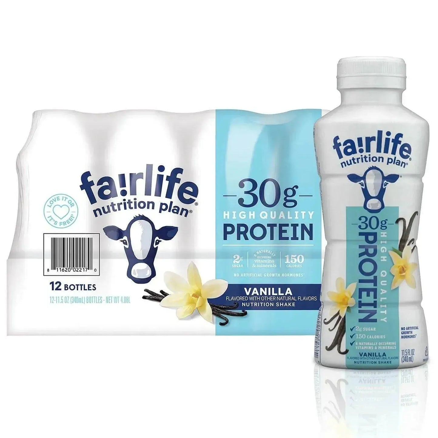 Fair Life Nutrition Plan High Protein Liquid Shake, All flavors available